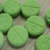 Green ecstasy pills
